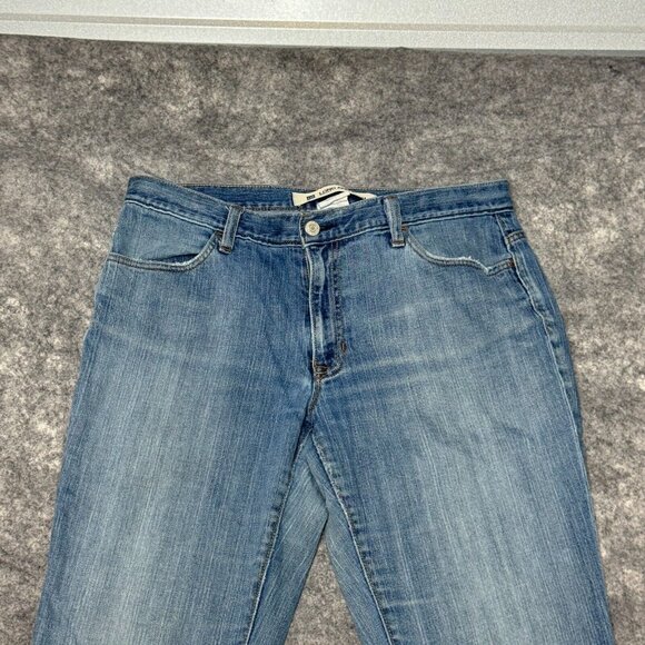 Gap Jeans Womens Size 12 Bootcut Flare Long and Lean Distressed Mid Rise Stretch - Picture 5 of 13